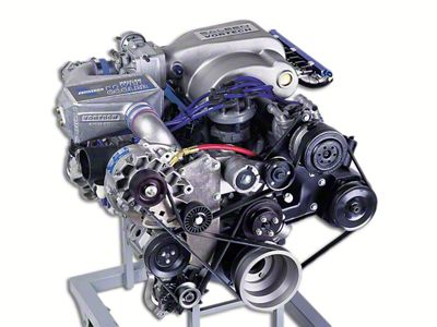 Vortech V-3 Si-Trim H.O. Supercharger Kit; Polished Finish (86-93 5.0L Mustang)