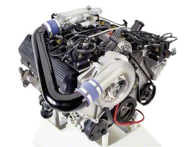 Vortech V-3 Si-Trim Supercharger Kit; Satin Finish (1998 Mustang GT)