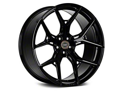 Vossen HF5 Gloss Black Wheel; 20x9.5 (06-10 RWD Charger)