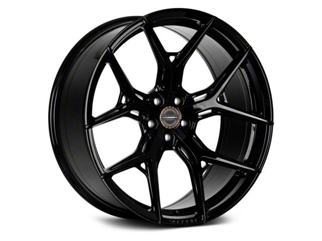 Vossen HF5 Gloss Black Wheel; 20x9.5 (06-10 RWD Charger)
