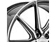 Vossen HF3 Gloss Graphite with Polished Spokes Wheel; 20x9 (10-15 Camaro)