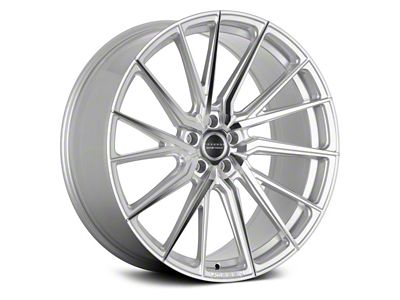 Vossen HF4T Silver Polished Wheel; Left Directional; Rear Only; 20x10.5 (10-15 Camaro)