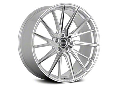 Vossen HF4T Silver Polished Wheel; Right Directional; Rear Only; 20x10.5 (10-15 Camaro)