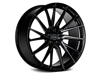 Vossen HF4T Tinted Gloss Black Wheel; Right Directional; Rear Only; 20x10.5 (10-15 Camaro)