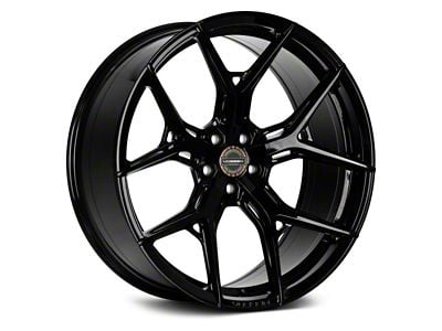 Vossen HF5 Gloss Black Wheel; Rear Only; 20x11 (10-15 Camaro)