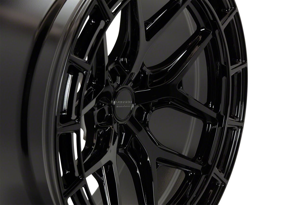 Vossen Mustang HFX-1 Gloss Black Wheel; 20x9; 32mm Offset HFX1