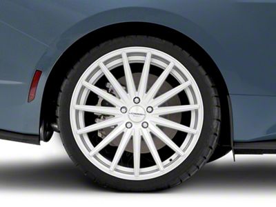Vossen VFS-2 Silver Polished Wheel; Rear Only; 20x10.5; 45mm Offset (24-25 Mustang)