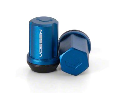 Vossen Blue Lug Nuts; M14 x 1.5; Set of 20 (10-24 Camaro)