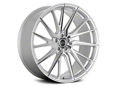 Vossen HF4T Silver Polished Wheel; Left Directional; 20x9 (16-24 Camaro)