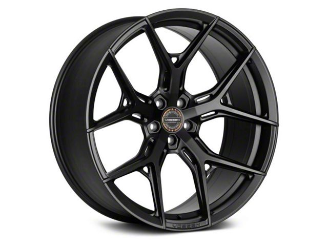 Vossen HF5 Matte Gunmetal Wheel; Rear Only; 20x11 (16-24 Camaro)