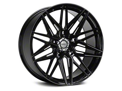 Vossen HF7 Gloss Black Wheel; 20x9 (16-24 Camaro)