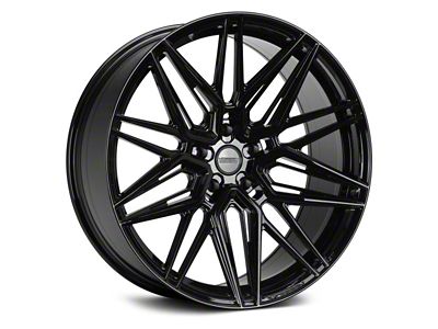 Vossen HF7 Gloss Black Wheel; 20x9.5 (16-24 Camaro)