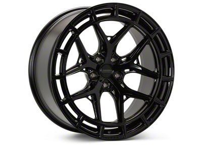 Vossen HFX-1 Gloss Black Wheel; Rear Only; 23x10; 32mm Offset (10-15 Camaro)