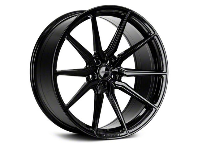 Vossen HF3 Gloss Black Wheel; Rear Only; 20x11 (08-23 RWD Challenger, Excluding Widebody)