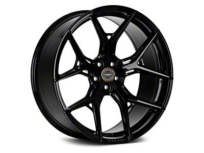 Vossen HF5 Gloss Black Wheel; 20x11; -6mm Offset (18-23 Challenger Widebody)