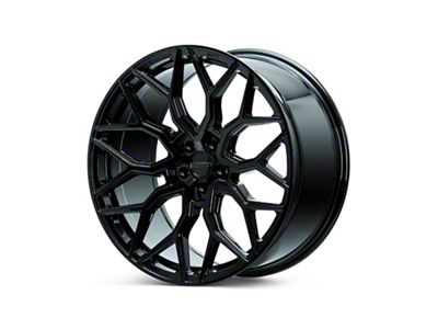 Vossen HF2 Gloss Black Wheel; Rear Only; 20x11 (20-24 Corvette C8, Excluding Z06)