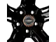Vossen HF5 Gloss Black Wheel; Rear Only; 20x11 (20-24 Corvette C8, Excluding Z06)