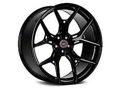 Vossen HF-5 Gloss Black Wheel; Front Only; 19x8.5; 30mm Offset (20-26 Corvette C8, Excluding Z06)