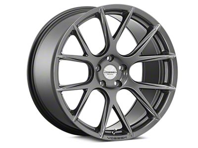 Vossen VFS-6 Gloss Graphite Wheel; 20x9 (15-22 Mustang GT, EcoBoost, V6)