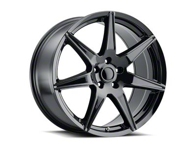 GT500 Style Gloss Black Wheel; 19x9; 35mm Offset (05-09 Mustang)