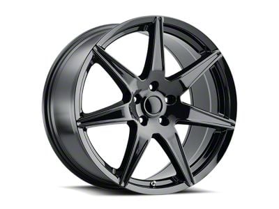 Voxx Replica GT500 Style Gloss Black Wheel; 19x9 (05-09 Mustang)