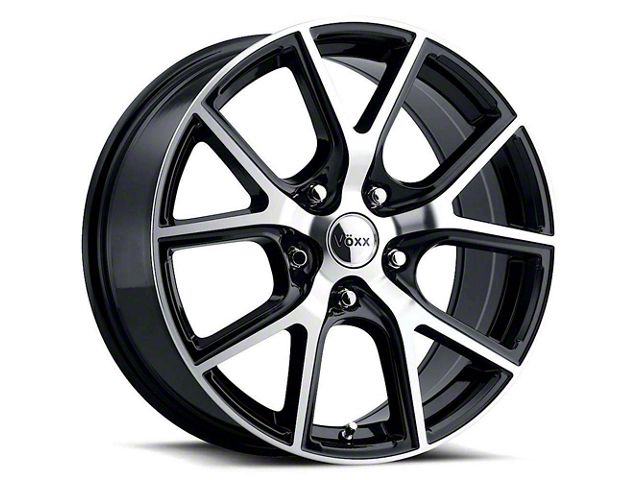 Voxx Lumi Gloss Black Machined Face Wheel; 20x9 (05-09 Mustang)