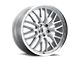 Voxx Masi Silver Mirror Machined Wheel; Rear Only; 20x10 (05-09 Mustang)