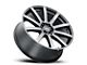 Voxx Vento Gloss Black Dark Tint Wheel; 20x9 (05-09 Mustang)