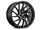 Voxx Falco Matte Black Wheel; 18x8 (05-09 Mustang GT, V6)