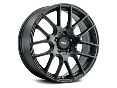 Voxx Orso Matte Black Wheel; 18x8 (05-09 Mustang GT, V6)