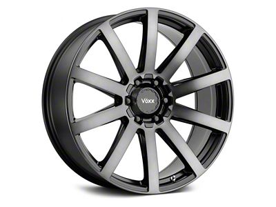 Voxx Vento Gloss Black Dark Tint Wheel; 18x8 (05-09 Mustang GT, V6)