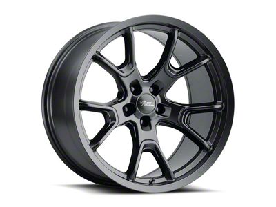 Voxx Replica 50th Anniversary Style Matte Black Wheel; 20x9 (06-10 RWD Charger)