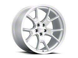 Voxx Replica 50th Anniversary Style Matte Silver Wheel; 20x9 (06-10 RWD Charger)