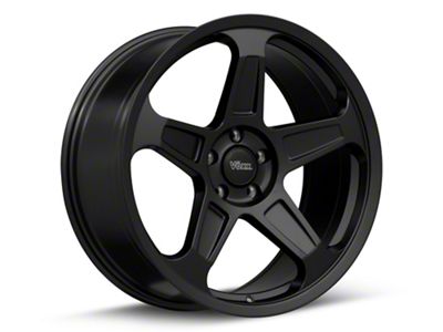 Demon Style Matte Black Wheel; 20x9; 20mm Offset (06-10 RWD Charger)