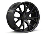 Hellcat Style Matte Black Wheel; 20x9; 20mm Offset (06-10 RWD Charger)