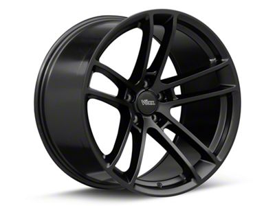 Hellcat Widebody 2 Style Matte Black Wheel; Rear Only; 20x11; 16mm Offset (06-10 RWD Charger)
