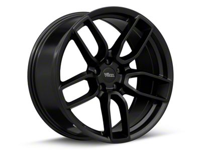 Hellcat Widebody Redeye Style Matte Black Wheel; 20x9; 20mm Offset (06-10 RWD Charger)