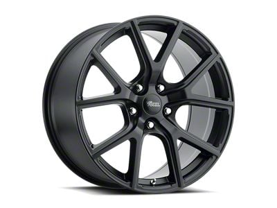 Voxx Lumi Matte Black Wheel; 20x9; 20mm Offset (06-10 RWD Charger)