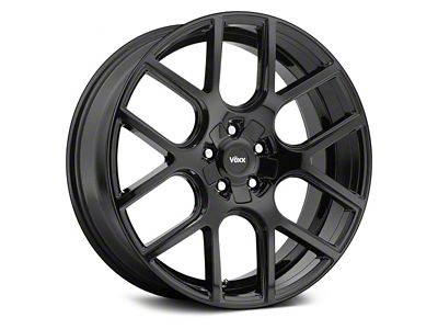 Voxx Lago Gloss Black Wheel; 18x8 (06-10 RWD Charger w/o Brembo)