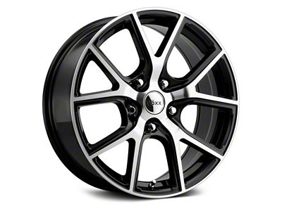 Voxx Lumi Gloss Black Machined Wheel; 18x8; 20mm Offset (06-10 RWD Charger w/o Brembo)