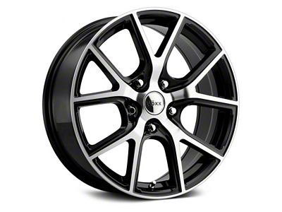 Voxx Lumi Gloss Black Machined Wheel; 18x8 (06-10 RWD Charger w/o Brembo)