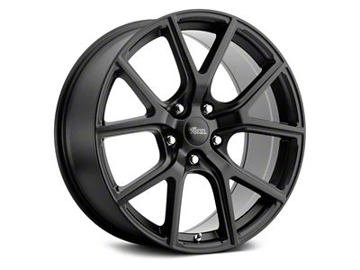 Voxx Lumi Matte Black Wheel; 18x8 (06-10 RWD Charger w/o Brembo)