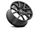 Voxx Lumi Matte Black Wheel; 18x8 (06-10 RWD Charger w/o Brembo)