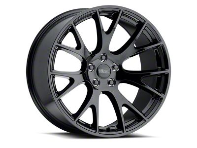 Voxx Malta Gloss Black Wheel; 22x9 (06-10 RWD Charger)