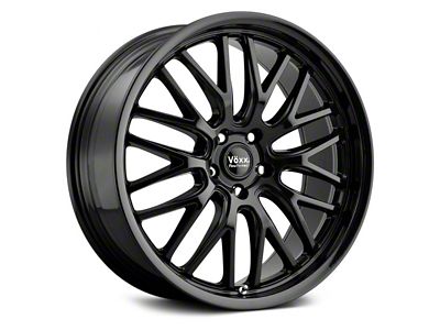 Voxx Masi Gloss Black Wheel; 18x8 (06-10 RWD Charger w/o Brembo)