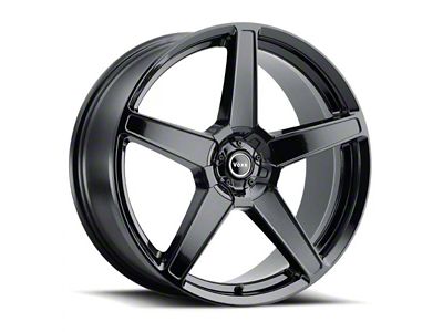 Voxx MG5 Gloss Black Wheel; 18x8 (06-10 RWD Charger w/o Brembo)