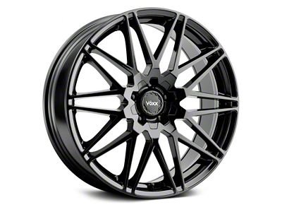 Voxx Nice Gloss Black Wheel; 18x8 (06-10 RWD Charger w/o Brembo)