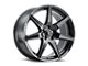Voxx Replica GT500 Style Gloss Black Wheel; 19x9 (10-14 Mustang)