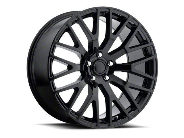 Voxx Replica Performance Pack Style Gloss Black Wheel; 19x9.5 (10-14 Mustang)