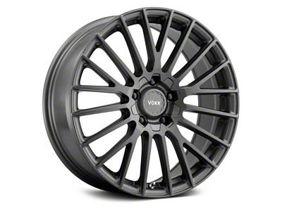 Voxx Capo Carbon Grey Wheel; 18x8; 45mm Offset (10-14 Mustang GT w/o Performance Pack, V6)